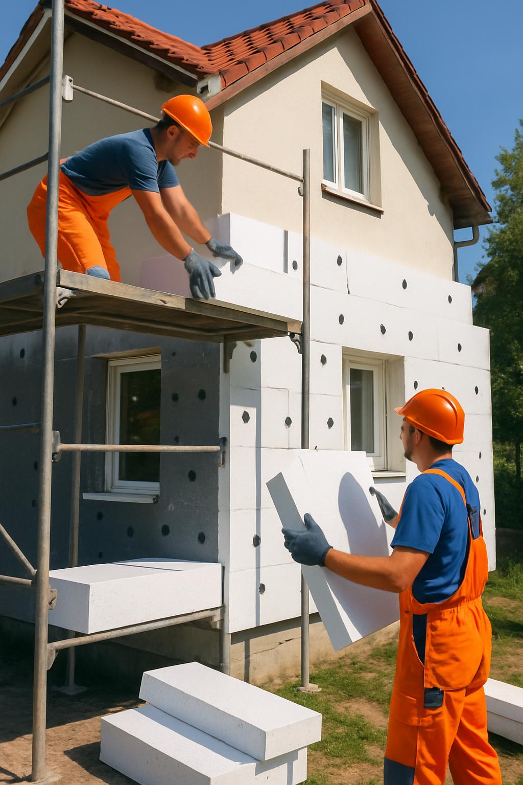 Isolation des murs par l'extérieur